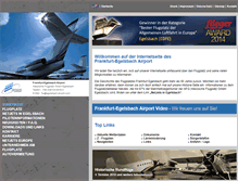 Tablet Screenshot of egelsbach-airport.com